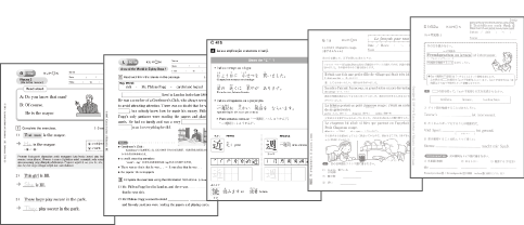 Foreign language worksheets studied in various countries